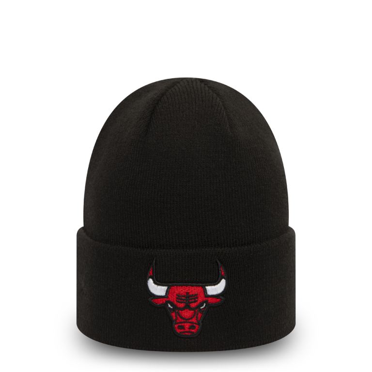 Gorras New Era Beanies Negros - Chicago Bulls Essential Cuff 63570ABMO